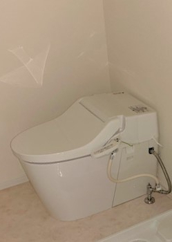 トイレ　同仕様・同タイプ別号室の写真です