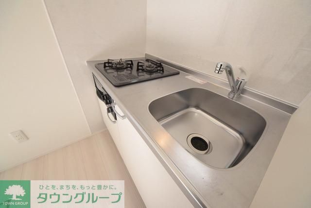 キッチン　嬉しい2口システムキッチン