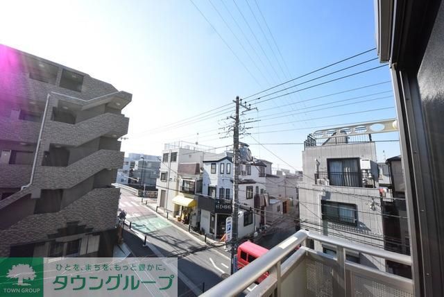 眺望　周辺は閑静な住宅街