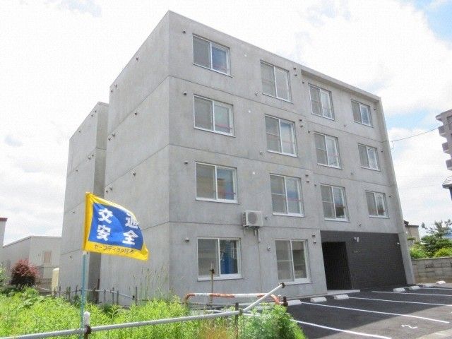 建物外観　エアコン完備の人気のデザイナーズ仕様のお部屋です♪