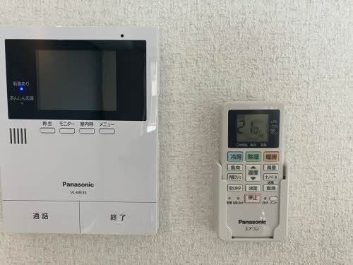 セキュリティ　ＴＶモニターホンを採用