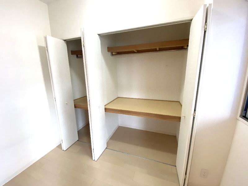 収納　収納もきちんと確保です。