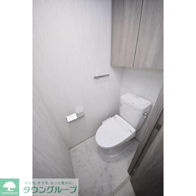 ＪＲ中央線 飯田橋駅 徒歩6分 8階建 築5年のトイレ写真