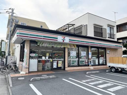 コンビニ　セブンイレブン足立4丁目店（コンビニ）まで414m