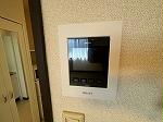 セキュリティ　モニター付きインターホン