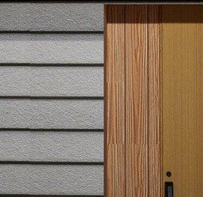 建物外観　玄関サイディング部イメージ