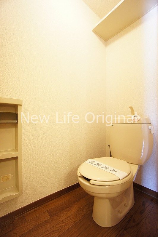 トイレ　掃除しやすいシンプルなトイレです☆