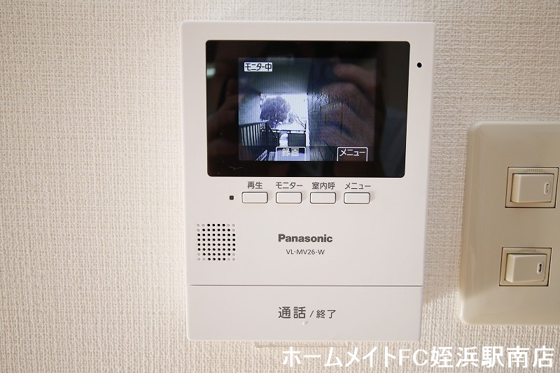 セキュリティ　★モニター付きインターホン♪★参考写真