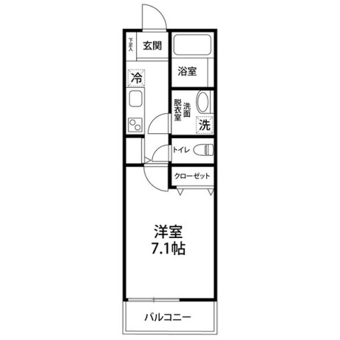 ソレイユ2の間取り写真