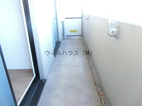 バルコニー　広々と♪