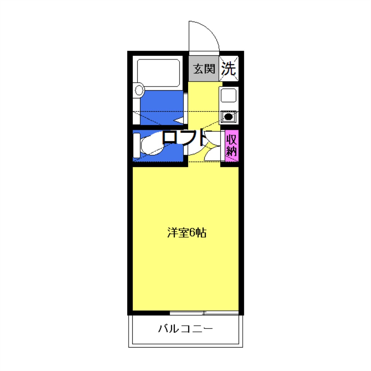 ルミエールミタの間取り写真