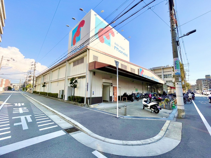 スーパー　万代矢田店（スーパー）まで800m
