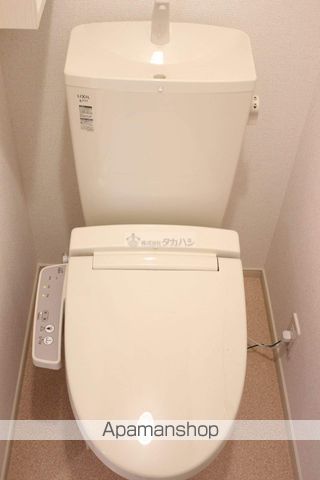 ＪＲ山陽本線 福山駅 バス乗車時間：22分 最寄りバス停で下車 徒歩5分 2階建 築12年のトイレ写真