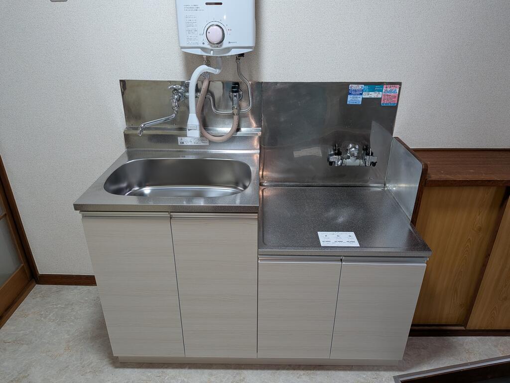 キッチン　新品と交換済