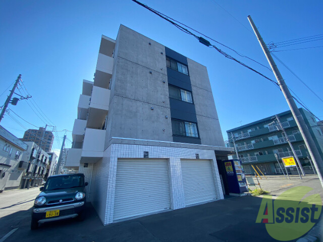 建物外観　札幌市北区北三十一条西「ライズ３１３」