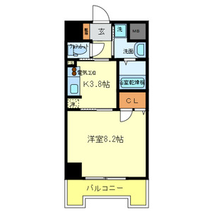 地下鉄谷町線 天満橋駅 徒歩4分 11階建 築22年の間取り写真