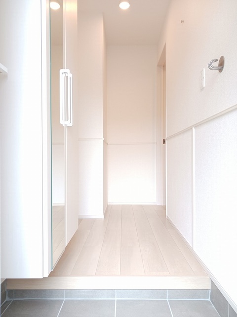 クラール高萩Bの玄関写真