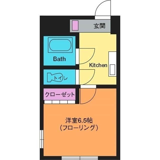 ボンメゾン本厚木の間取り写真