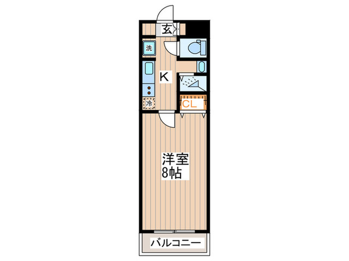 ガ-デンハウス東高円寺の間取り写真