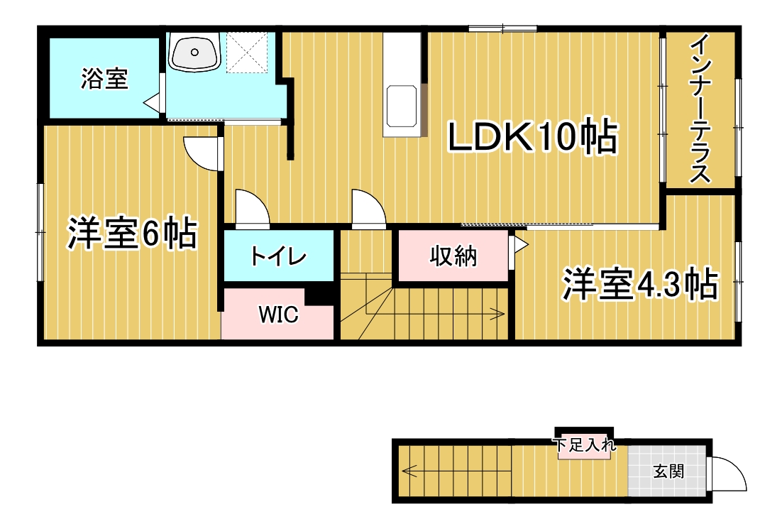 ルミエールIIの間取り写真