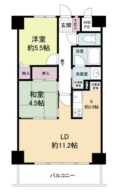 ロイヤル神戸池田広町の間取り写真
