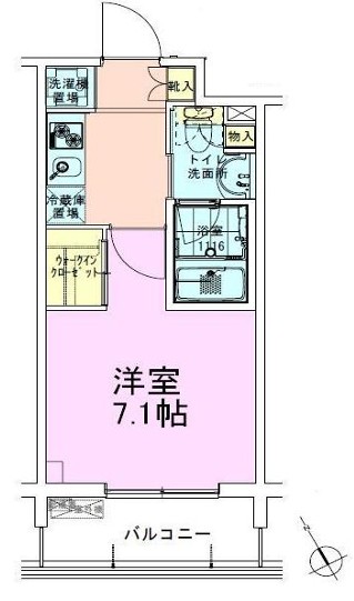 東京メトロ東西線 門前仲町駅 徒歩3分 14階建 築17年の間取り写真