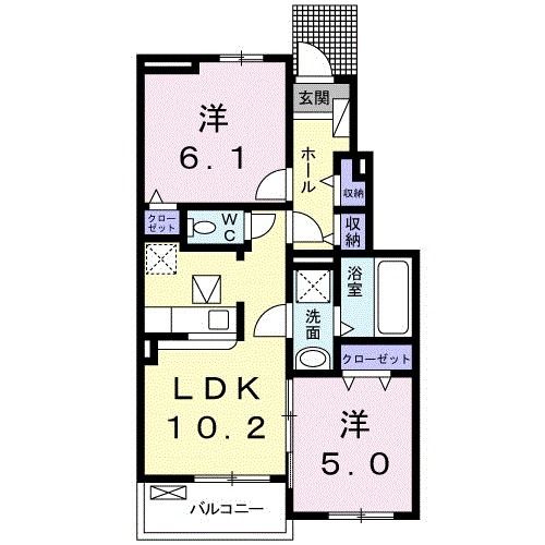 Cozy placeの間取り写真