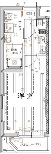 レガリス馬込パークサイドの間取り写真