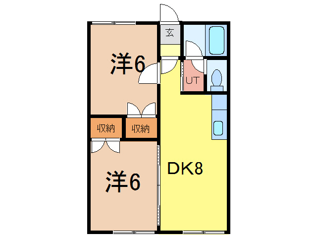 シティハイムスクエアの間取り