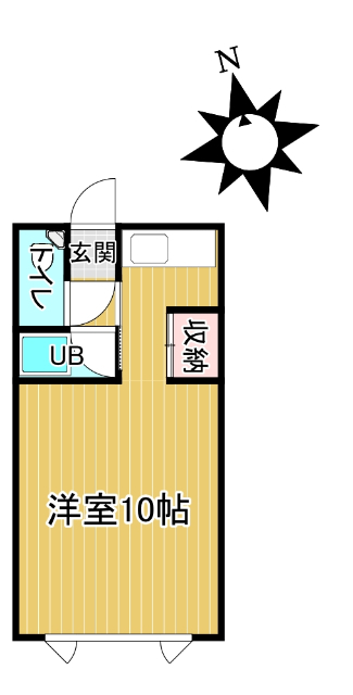 北５メゾンの間取り