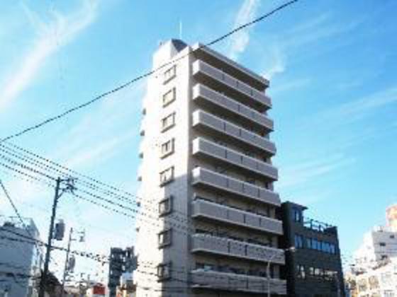 広島市南区猿猴橋町のマンションの建物外観
