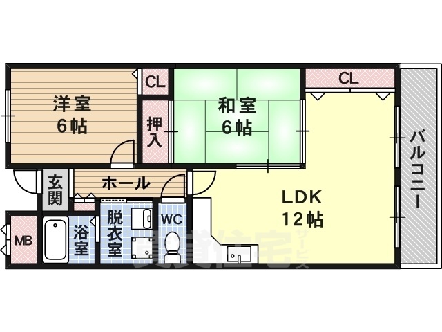 ルミエール藤ヶ丘の間取り