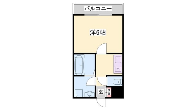 APEX姫路の間取り