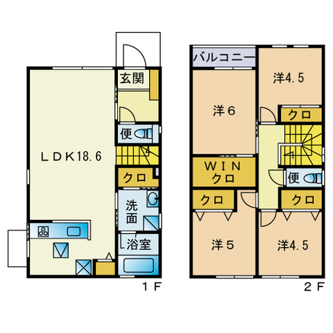 セリーヌ愛宕の間取り