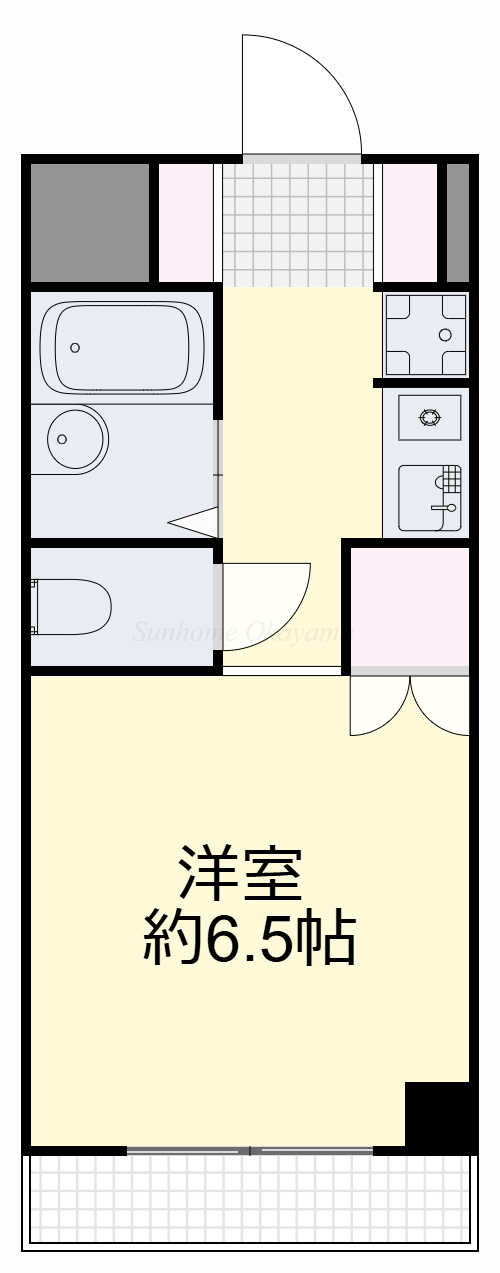 リアライズ西之町の間取り