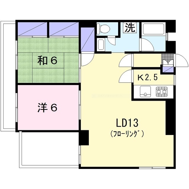 ＡＢハイツの間取り