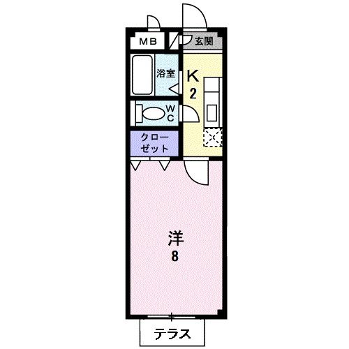 アウローラハイツの間取り