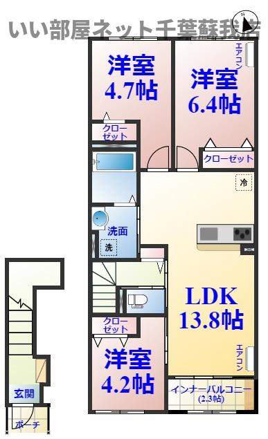 Le Lien（ル　リアン）の間取り