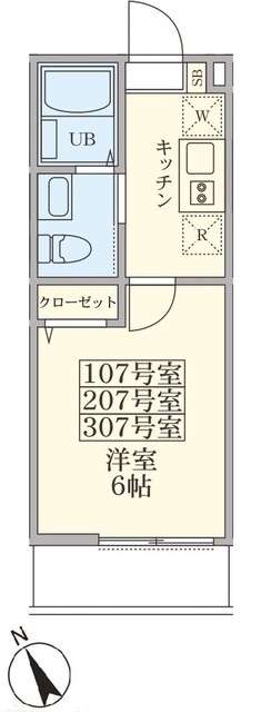 Ｃｈａｔｅａｕ　Ｌｉｆｅ　新杉田Iの間取り