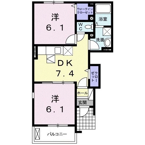 【ミューゼズ希央台IIの間取り】