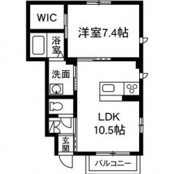 スカイピクシーAの間取り