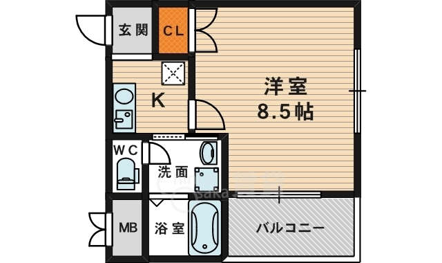 IF都島の間取り