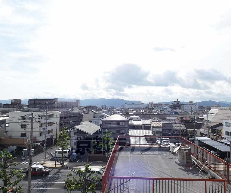 【京都市南区東九条松田町のマンションの眺望】