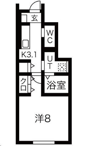 Ｉｘｉａ　IIIの間取り