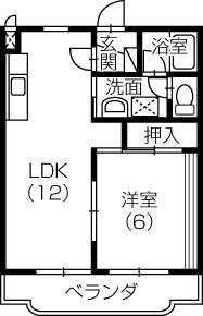 グレイス壱番館の間取り