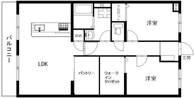 エスペランサAOIの間取り