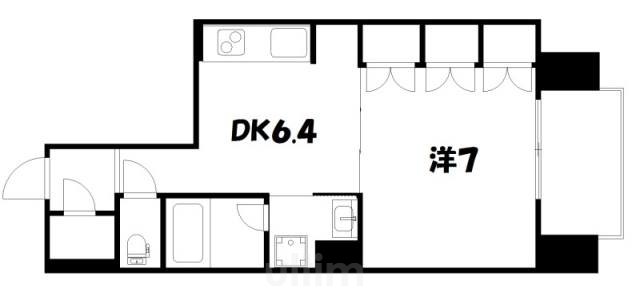 イーグルコート烏丸御池ルミエの間取り