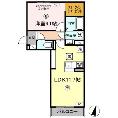 プラムハウスの間取り