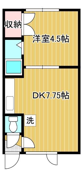 シャルム緑ヶ岡の間取り