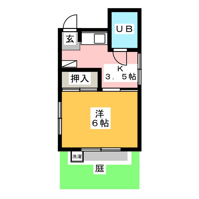 ハイライフ芝の間取り